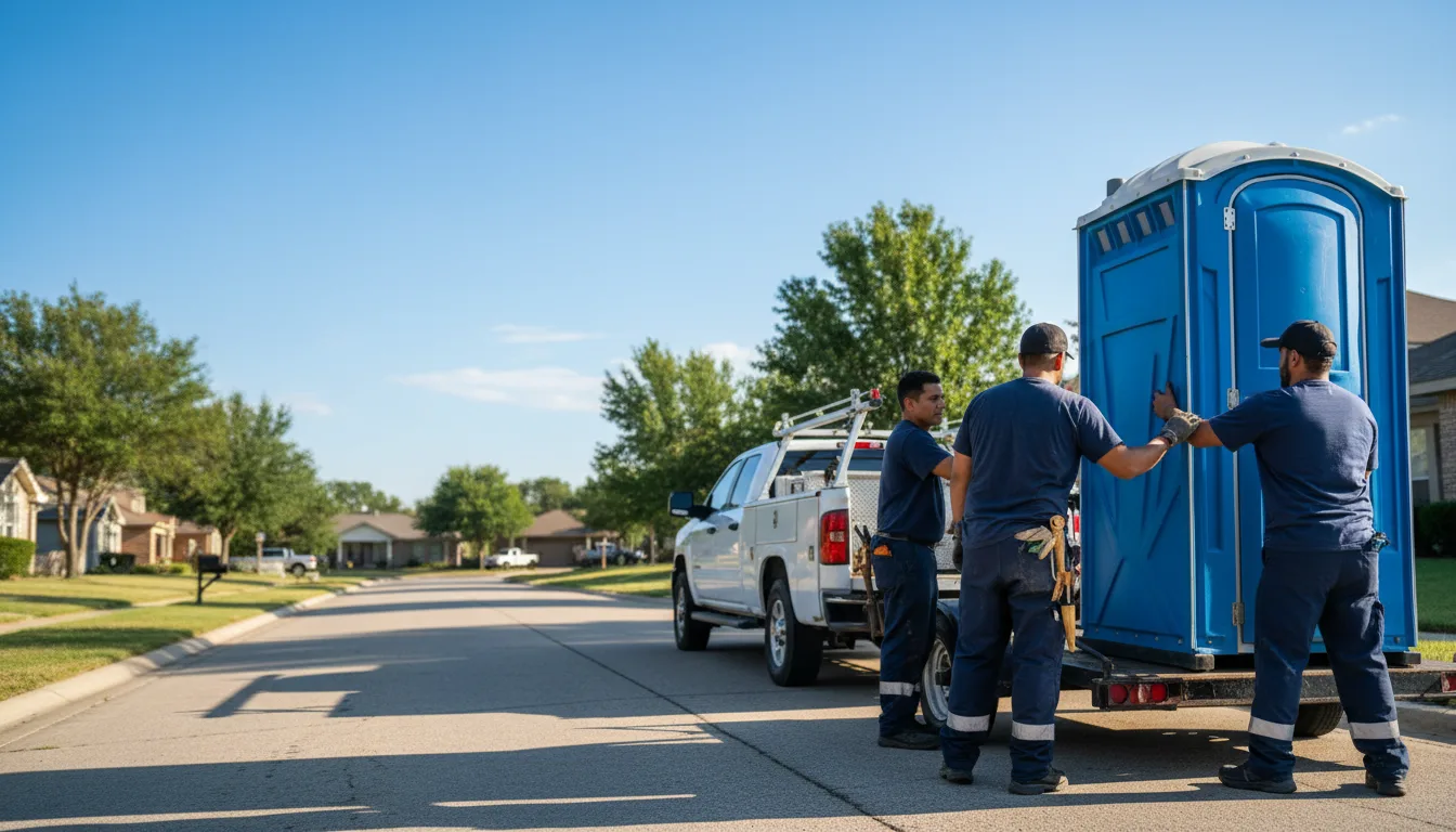 Portable Toilet Rental in Electra, TX near me